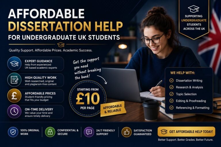 Affordable Dissertation Help
