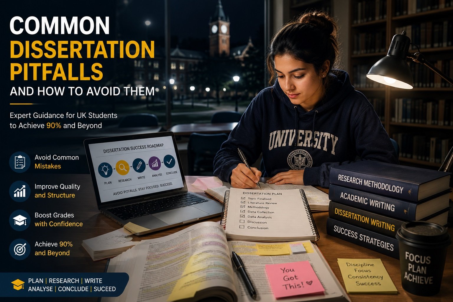 Common Dissertation Pitfalls and How to Avoid Them: A Practical Guide for UK Students