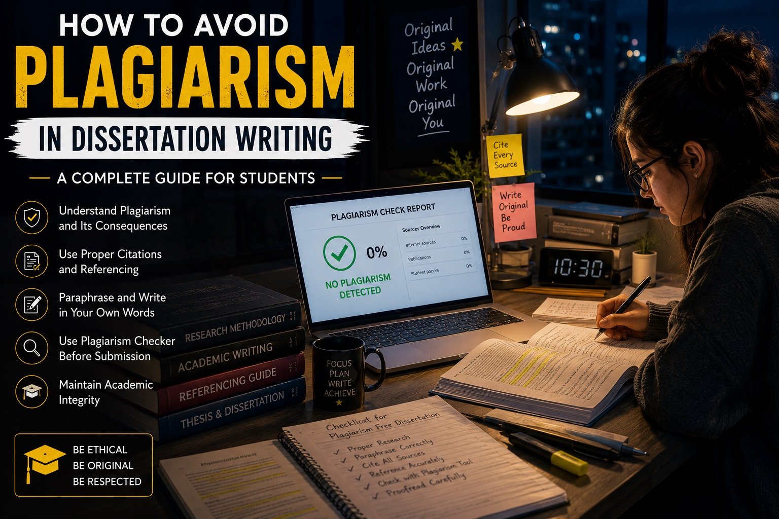 How to Avoid Plagiarism in Dissertation Writing