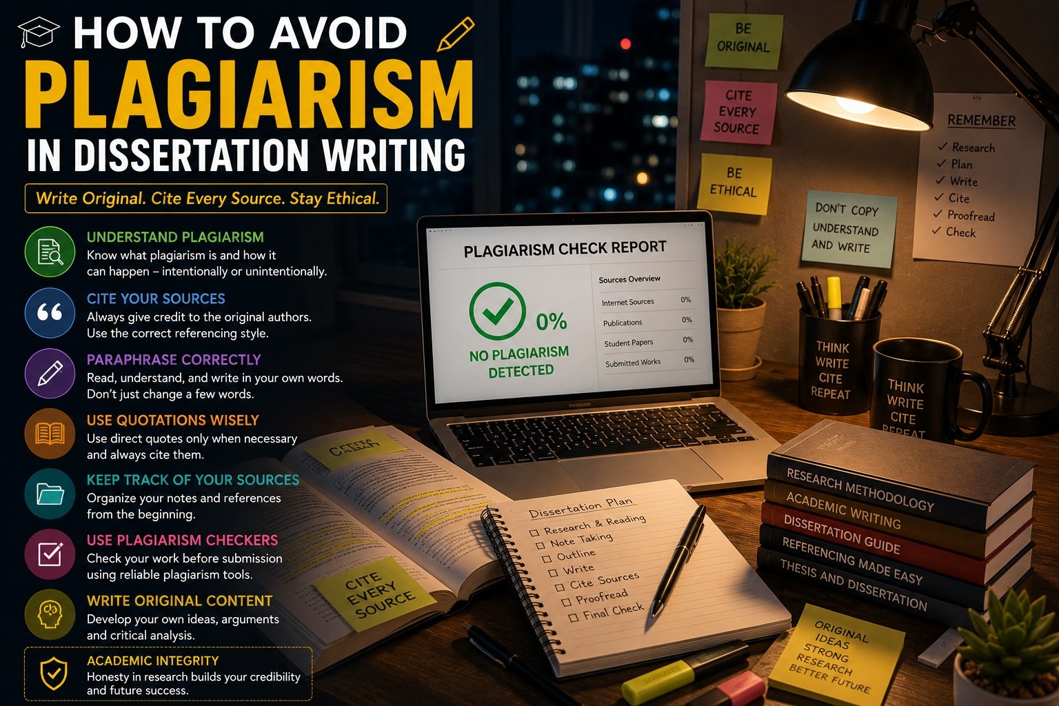 How to Avoid Plagiarism in Dissertation Writing