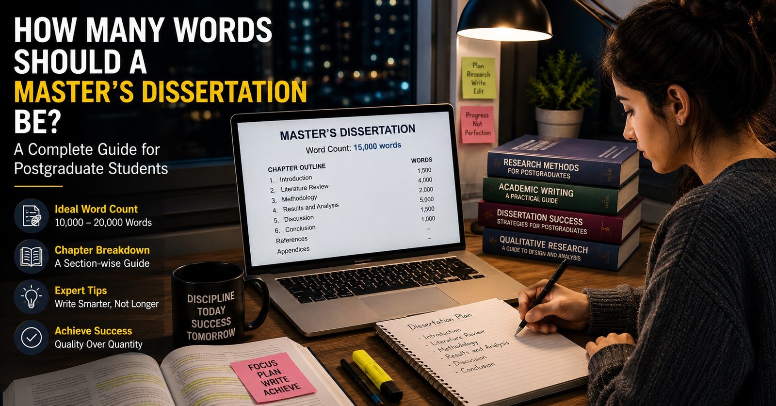 How Many Words Should a Master’s Dissertation Be?