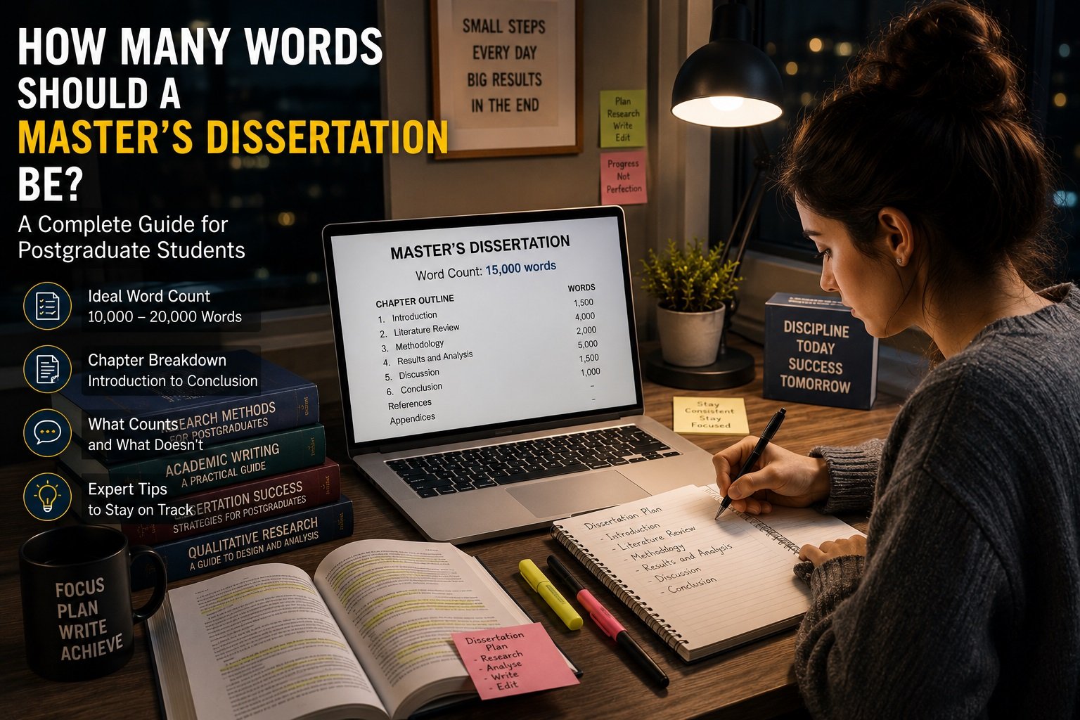 How Many Words Should a Master’s Dissertation Be?