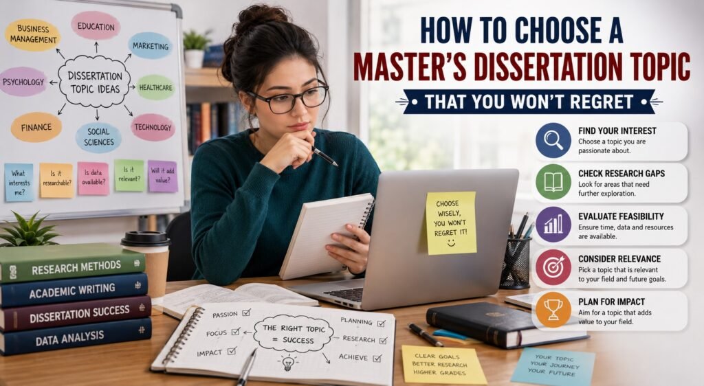 How to Choose a Master’s Dissertation Topic That You Won’t Regret
