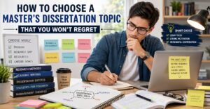 How to Choose a Master’s Dissertation Topic That You Won’t Regret