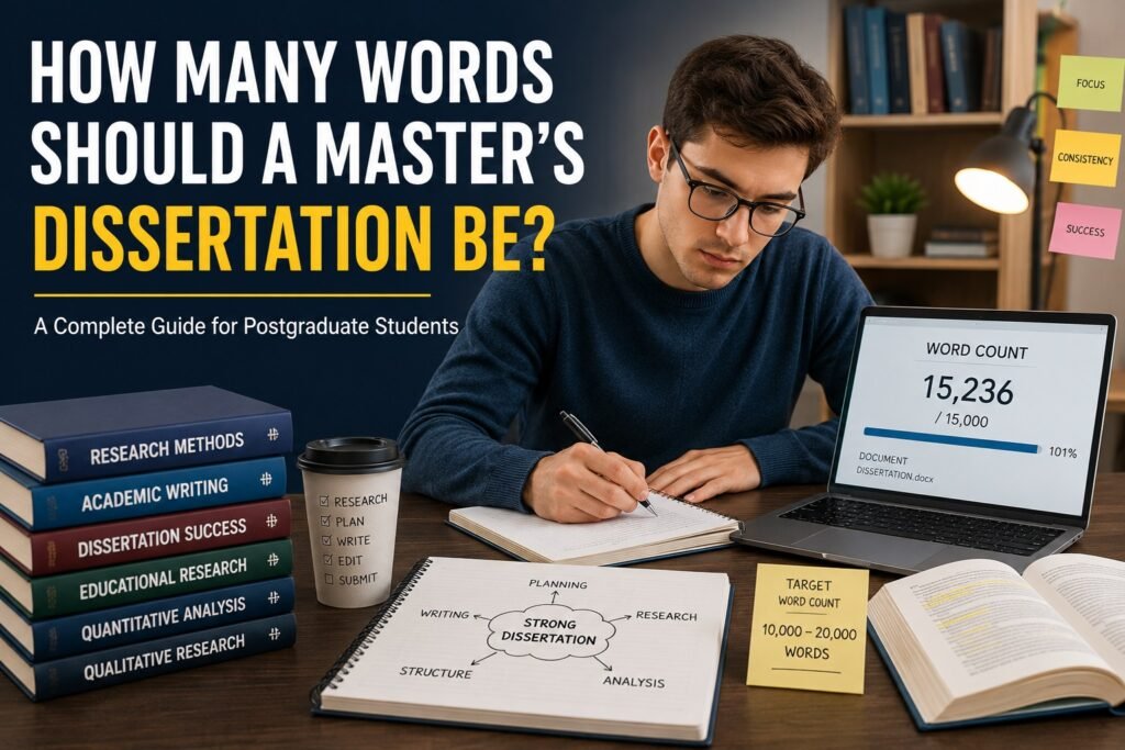 How Many Words Should a Master’s Dissertation Be?