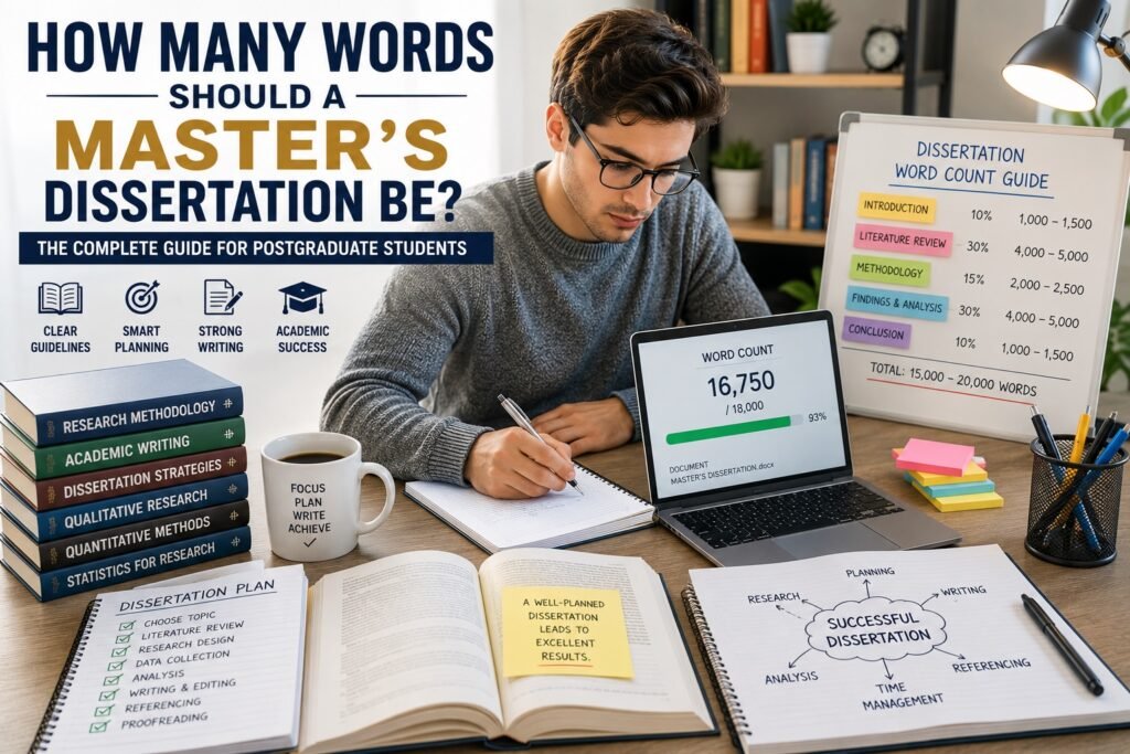 How Many Words Should a Master’s Dissertation Be?