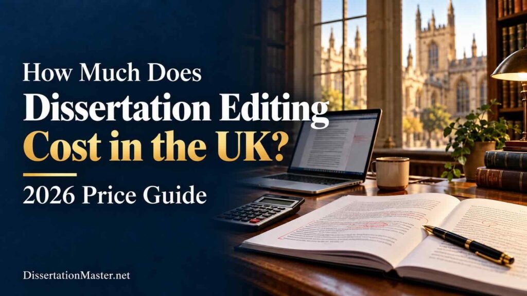 How Much Does Dissertation Editing Cost in the UK? (2026 Price Guide)